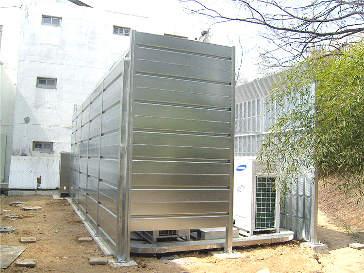 空調冷卻塔風(fēng)機設備隔音圍板