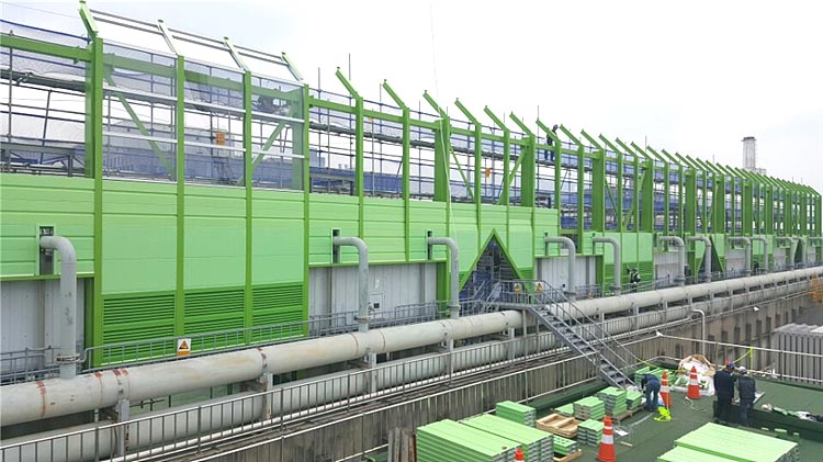 工廠(chǎng)車(chē)間廠(chǎng)房廠(chǎng)界消音擋墻