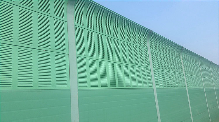 橋梁2m高輕型吸、隔聲板