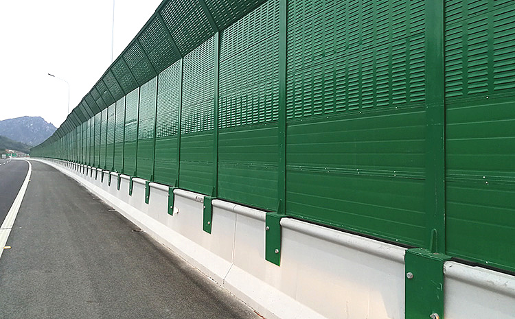 橋梁2m高輕型吸、隔聲板