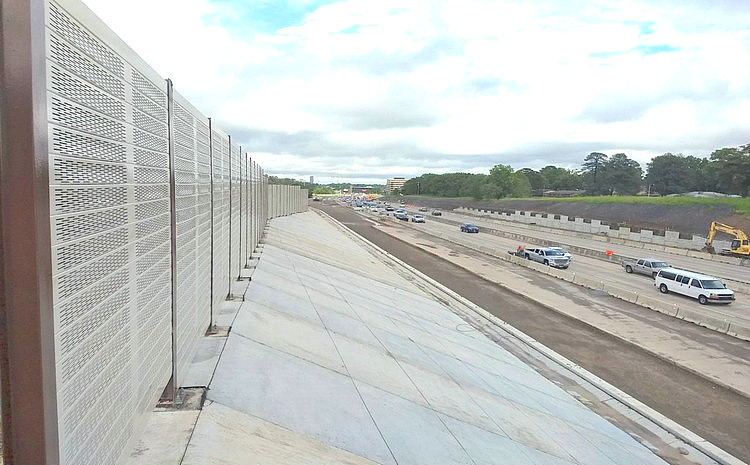 城市環(huán)線(xiàn)隔音屏